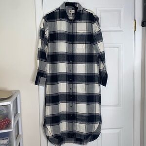 Lita By Ciara plaid dress size Small